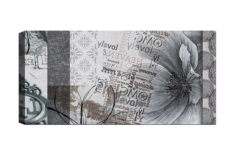 Canvastavla YTY Abstract & Fractals Flerfärgad, 120x50 cm