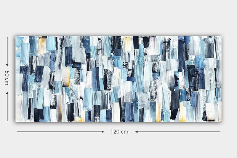 Canvastavla YTY Abstract & Fractals Flerfärgad - 120x50 cm - Inredning - Tavlor & posters - Canvastavla