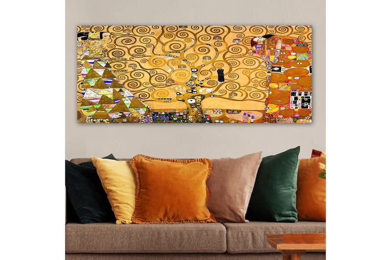 Canvastavla YTY Abstract & Fractals Flerfärgad - 120x50 cm - Inredning - Tavlor & posters - Canvastavla