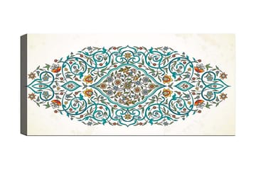 Canvastavla YTY Abstract & Fractals Flerfärgad - 120x50 cm - Inredning - Tavlor & posters - Canvastavla