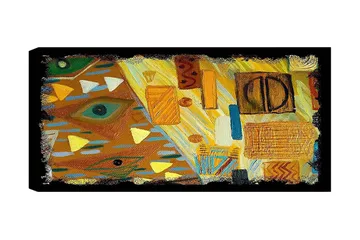 Canvastavla YTY Abstract & Fractals Flerfärgad - 120x50 cm - Inredning - Tavlor & posters - Canvastavla