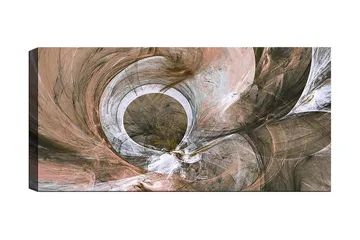 Canvastavla YTY Abstract & Fractals Flerfärgad - 120x50 cm - Inredning - Tavlor & posters - Canvastavla