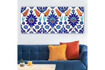 Canvastavla YTY Abstract & Fractals Flerfärgad - 120x50 cm - Inredning - Tavlor & posters - Canvastavla