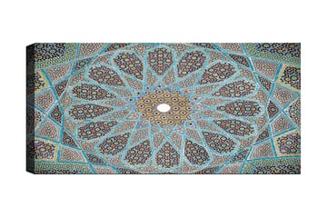 Canvastavla YTY Abstract & Fractals Flerfärgad - 120x50 cm - Inredning - Tavlor & posters - Canvastavla