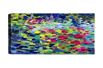 Canvastavla YTY Abstract & Fractals Flerfärgad - 120x50 cm - Inredning - Tavlor & posters - Canvastavla