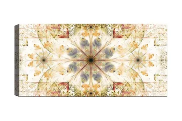 Canvastavla YTY Abstract & Fractals Flerfärgad - 120x50 cm - Inredning - Tavlor & posters - Canvastavla