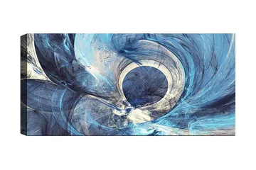 Canvastavla YTY Abstract & Fractals Flerfärgad - 120x50 cm - Inredning - Tavlor & posters - Canvastavla