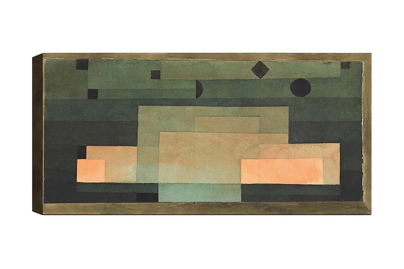 Canvastavla YTY Abstract & Fractals Flerfärgad - 120x50 cm - Inredning - Tavlor & posters - Canvastavla