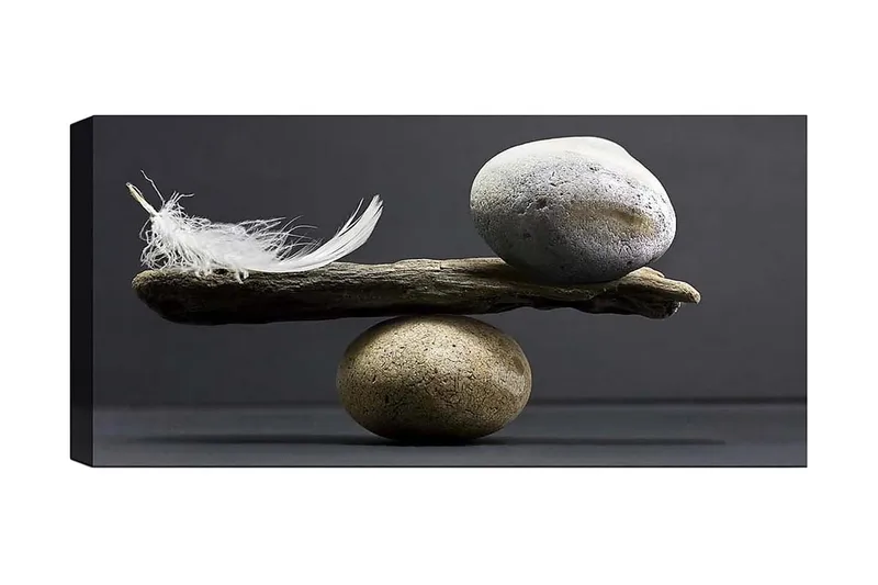 Canvastavla YTY Abstract & Fractals Flerfärgad, 120x50 cm