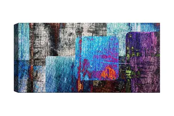 Canvastavla YTY Abstract & Fractals Flerfärgad - 120x50 cm - Inredning - Tavlor & posters - Canvastavla