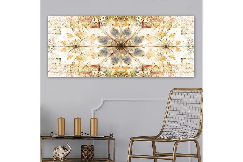 Canvastavla YTY Abstract & Fractals Flerfärgad - 120x50 cm - Inredning - Tavlor & posters - Canvastavla