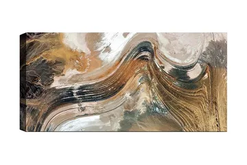 Canvastavla YTY Abstract & Fractals Flerfärgad - 120x50 cm - Inredning - Tavlor & posters - Canvastavla