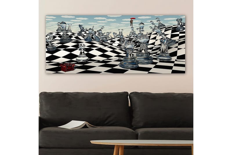 Canvastavla YTY Animals Flerfärgad - 120x50 cm - Inredning - Tavlor & posters - Canvastavla