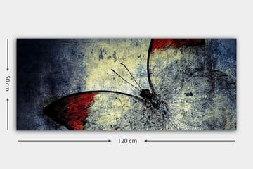 Canvastavla YTY Animals Flerfärgad - 120x50 cm - Inredning - Tavlor & posters - Canvastavla