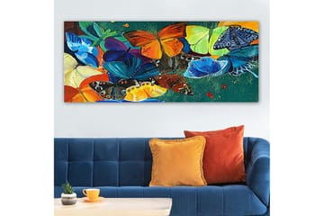 Canvastavla YTY Animals Flerfärgad - 120x50 cm - Inredning - Tavlor & posters - Canvastavla