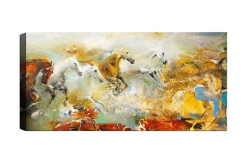 Canvastavla YTY Animals Flerfärgad - 120x50 cm - Inredning - Tavlor & posters - Canvastavla