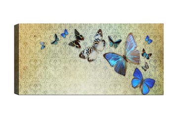 Canvastavla YTY Animals Flerfärgad - 120x50 cm - Inredning - Tavlor & posters - Canvastavla