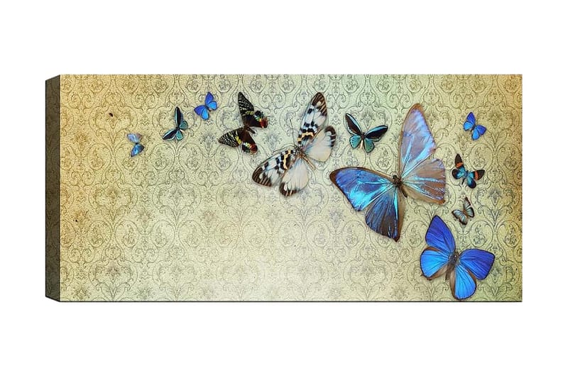 Canvastavla YTY Animals Flerfärgad - 120x50 cm - Inredning - Tavlor & posters - Canvastavla