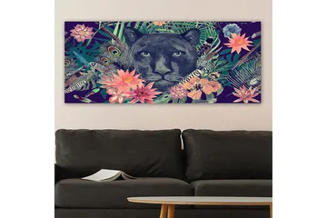 Canvastavla YTY Animals Flerfärgad - 120x50 cm - Inredning - Tavlor & posters - Canvastavla