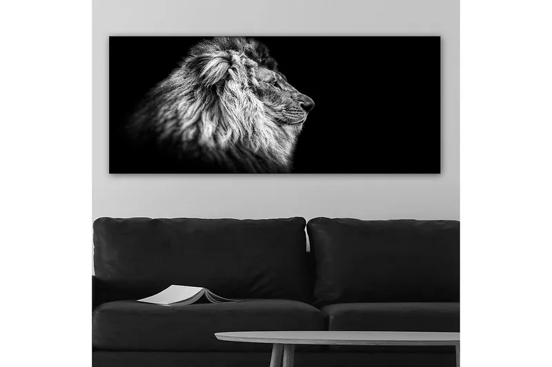 Canvastavla YTY Animals Flerfärgad - 120x50 cm - Inredning - Tavlor & posters - Canvastavla