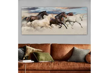 Canvastavla YTY Animals Flerfärgad - 120x50 cm - Inredning - Tavlor & posters - Canvastavla