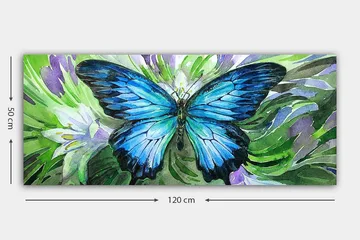 Canvastavla YTY Animals Flerfärgad - 120x50 cm - Inredning - Tavlor & posters - Canvastavla