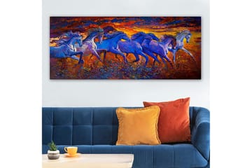 Canvastavla YTY Animals Flerfärgad - 120x50 cm - Inredning - Tavlor & posters - Canvastavla