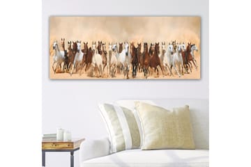 Canvastavla YTY Animals Flerfärgad - 120x50 cm - Inredning - Tavlor & posters - Canvastavla