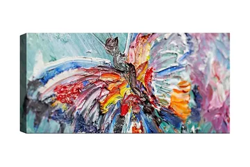 Canvastavla YTY Animals Flerfärgad - 120x50 cm - Inredning - Tavlor & posters - Canvastavla