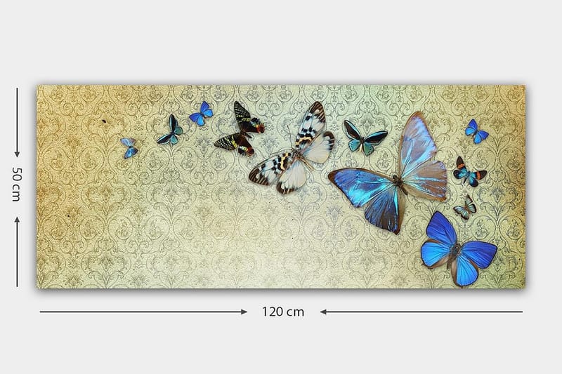 Canvastavla YTY Animals Flerfärgad - 120x50 cm - Inredning - Tavlor & posters - Canvastavla