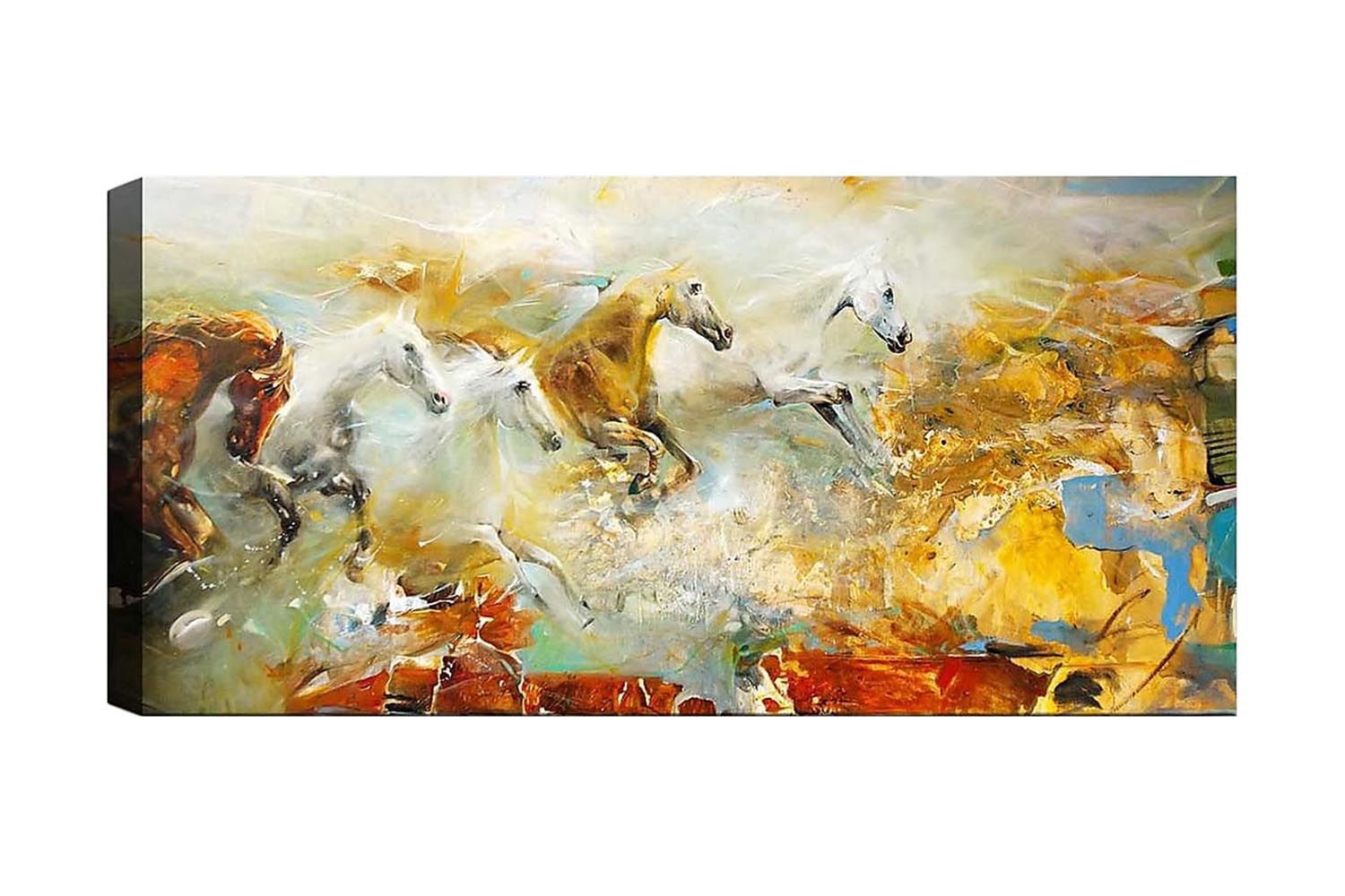 Canvastavla YTY Animals Flerfärgad - 120x50 cm