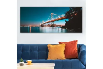 Canvastavla YTY Buildings & Cityscapes Flerfärgad - 120x50 cm - Inredning - Tavlor & posters - Canvastavla