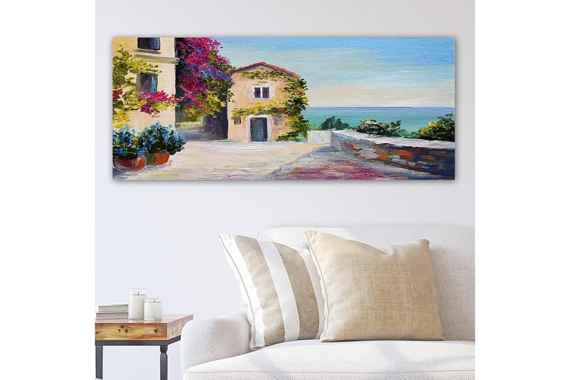 Canvastavla YTY Buildings & Cityscapes Flerfärgad - 120x50 cm - Inredning - Tavlor & posters - Canvastavla