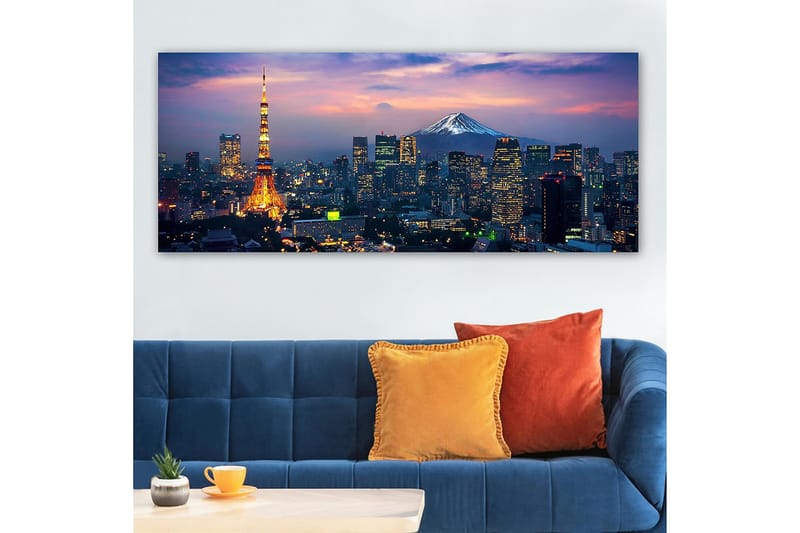 Canvastavla YTY Buildings & Cityscapes Flerfärgad - 120x50 cm - Inredning - Tavlor & posters - Canvastavla