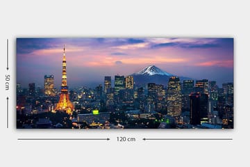 Canvastavla YTY Buildings & Cityscapes Flerfärgad - 120x50 cm - Inredning - Tavlor & posters - Canvastavla