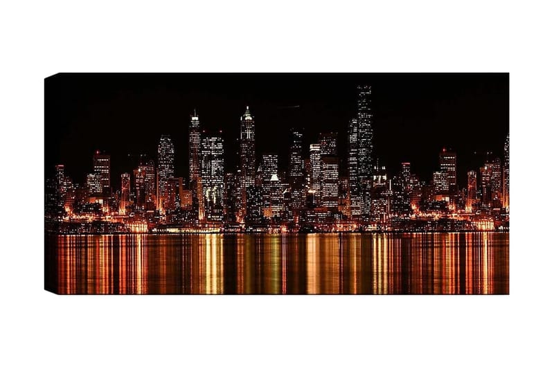 Canvastavla YTY Buildings & Cityscapes Flerfärgad - 120x50 cm - Inredning - Tavlor & posters - Canvastavla