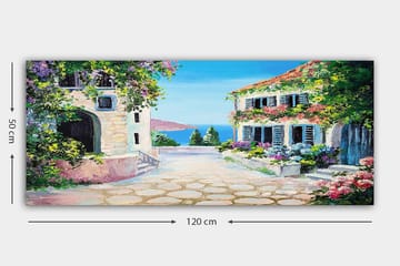 Canvastavla YTY Buildings & Cityscapes Flerfärgad - 120x50 cm - Inredning - Tavlor & posters - Canvastavla