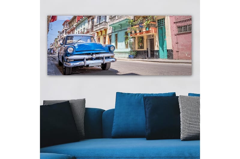 Canvastavla YTY Buildings & Cityscapes Flerfärgad - 120x50 cm - Inredning - Tavlor & posters - Canvastavla