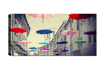 Canvastavla YTY Buildings & Cityscapes Flerfärgad - 120x50 cm - Inredning - Tavlor & posters - Canvastavla