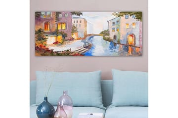 Canvastavla YTY Buildings & Cityscapes Flerfärgad - 120x50 cm - Inredning - Tavlor & posters - Canvastavla