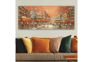 Canvastavla YTY Buildings & Cityscapes Flerfärgad - 120x50 cm - Inredning - Tavlor & posters - Canvastavla