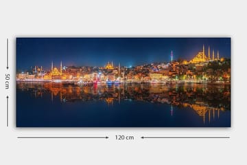 Canvastavla YTY Buildings & Cityscapes Flerfärgad - 120x50 cm - Inredning - Tavlor & posters - Canvastavla