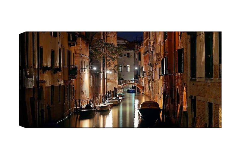 Canvastavla YTY Buildings & Cityscapes Flerfärgad - 120x50 cm - Inredning - Tavlor & posters - Canvastavla