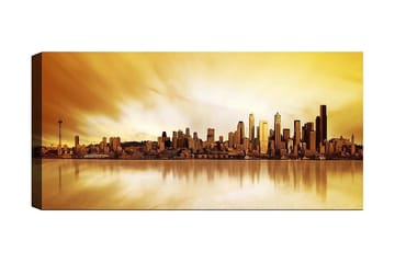 Canvastavla YTY Buildings & Cityscapes Flerfärgad - 120x50 cm - Inredning - Tavlor & posters - Canvastavla