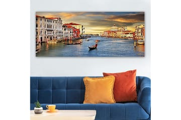 Canvastavla YTY Buildings & Cityscapes Flerfärgad - 120x50 cm - Inredning - Tavlor & posters - Canvastavla