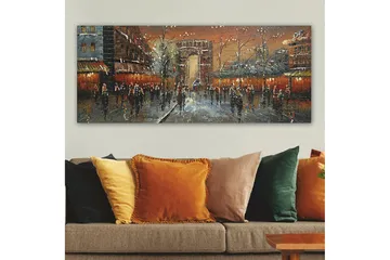 Canvastavla YTY Buildings & Cityscapes Flerfärgad - 120x50 cm - Inredning - Tavlor & posters - Canvastavla