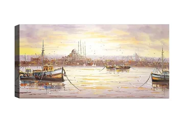Canvastavla YTY Buildings & Cityscapes Flerfärgad - 120x50 cm - Inredning - Tavlor & posters - Canvastavla