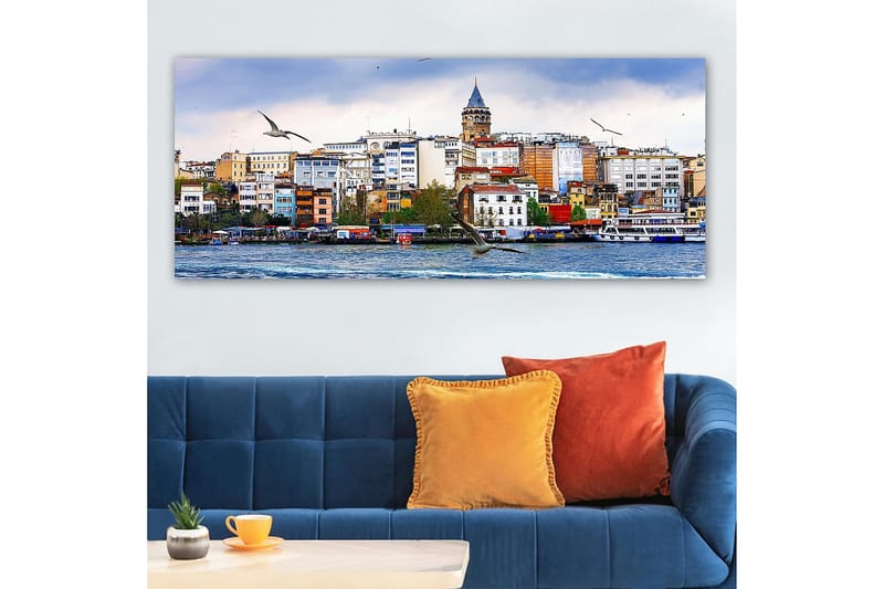 Canvastavla YTY Buildings & Cityscapes Flerfärgad - 120x50 cm - Inredning - Tavlor & posters - Canvastavla