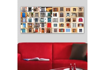 Canvastavla YTY Buildings & Cityscapes Flerfärgad - 120x50 cm - Inredning - Tavlor & posters - Canvastavla