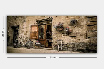 Canvastavla YTY Buildings & Cityscapes Flerfärgad - 120x50 cm - Inredning - Tavlor & posters - Canvastavla